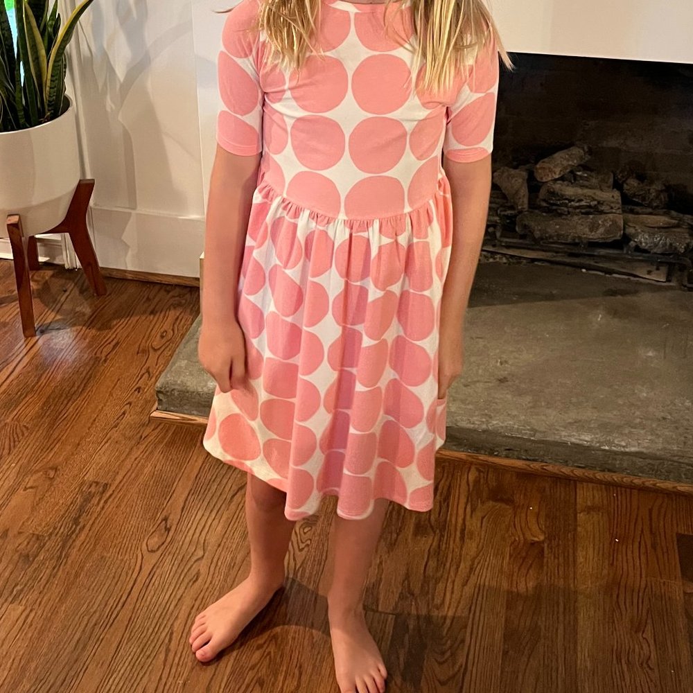 Pink Chicken - Organic Steph Heart Dress size 7